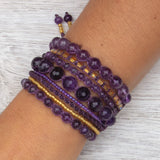 Amethyst Never Too Much bracelet