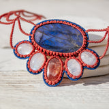 My Spirit is a Statement Fifth Chakra's choker necklace