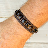 Smoky Quartz Earthy Embrace bracelet