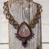 Fairy Walk Fifth Chakra's choker necklace